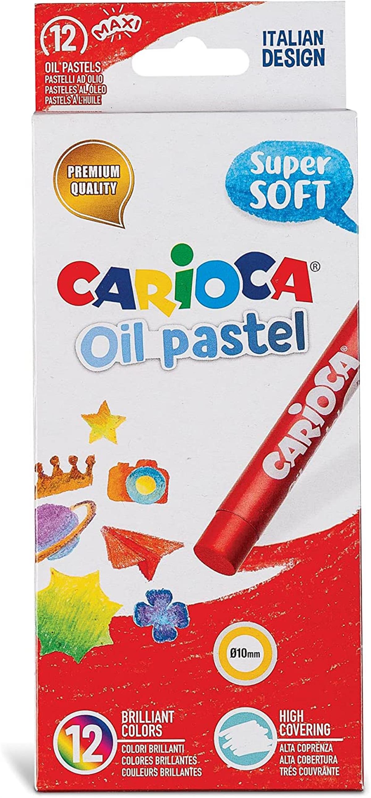 CARIOCA YAĞLI PASTEL BOYA KALEMİ 12'Lİ