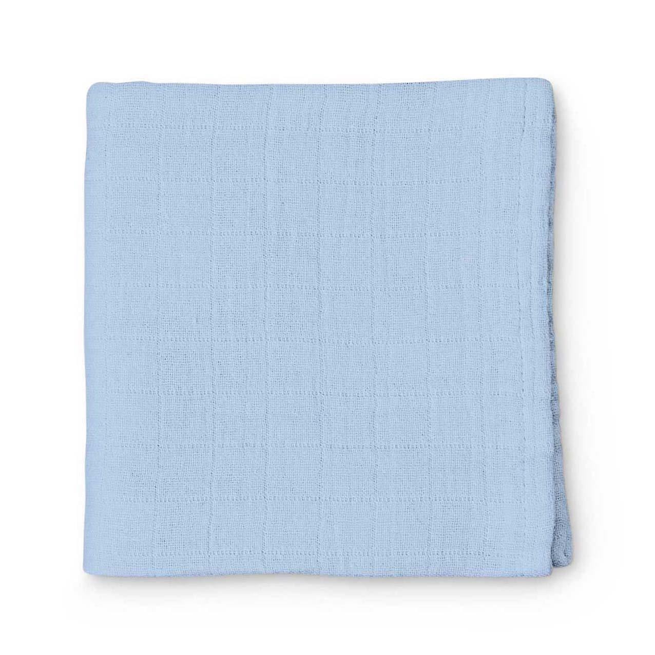 Deux Lapins Endless Blue Müslin Bebek Örtü
