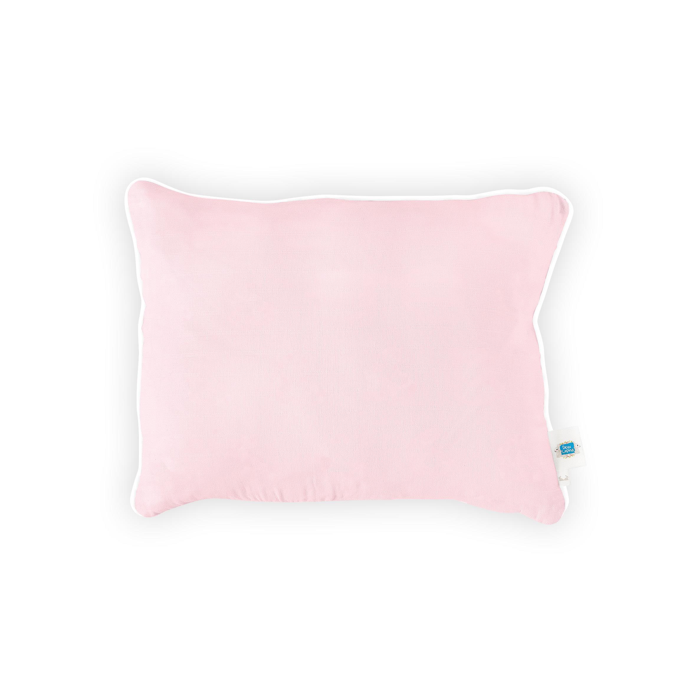 Deux Lapins Müslin Bebek Yastığı - Innocent Pink Lapin