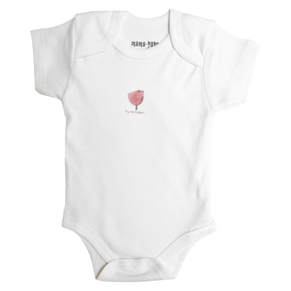 Mama Yoyo Kısa Kollu Body - Big Bird (Tombul Kuş)