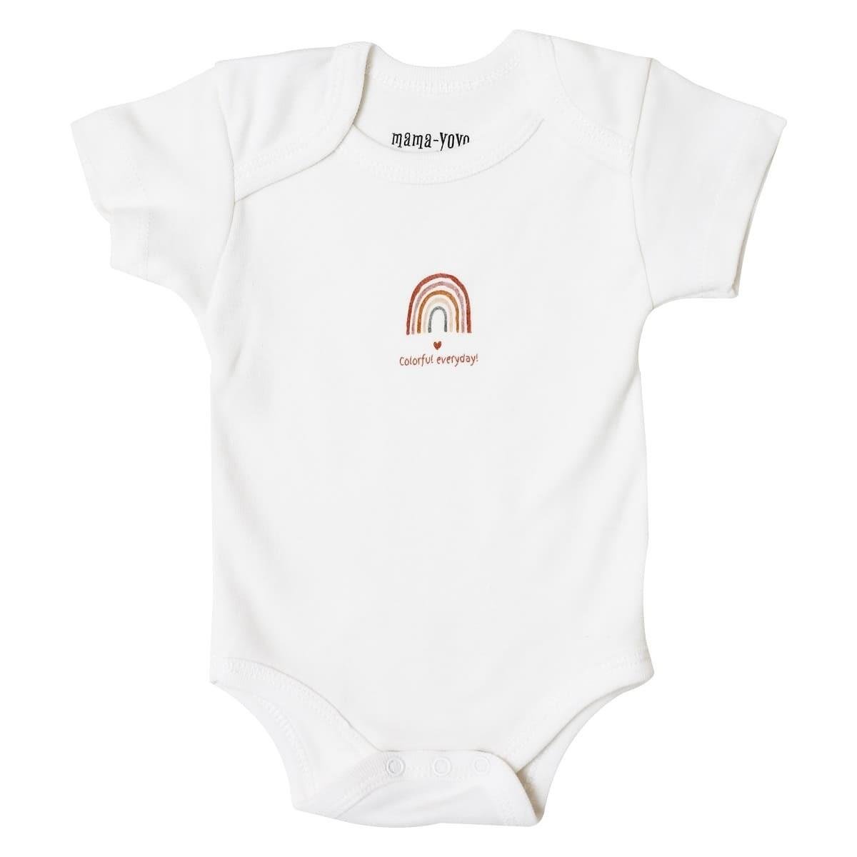 Mama Yoyo Kısa Kollu Body - Rainbow (Gökkuşağı)