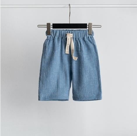 Merli&Rose Şile Bezi Şort | Mavi