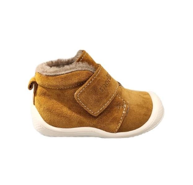 Merli&Rose Stride Süet Kürklü İlk Adım Bot_Mustard