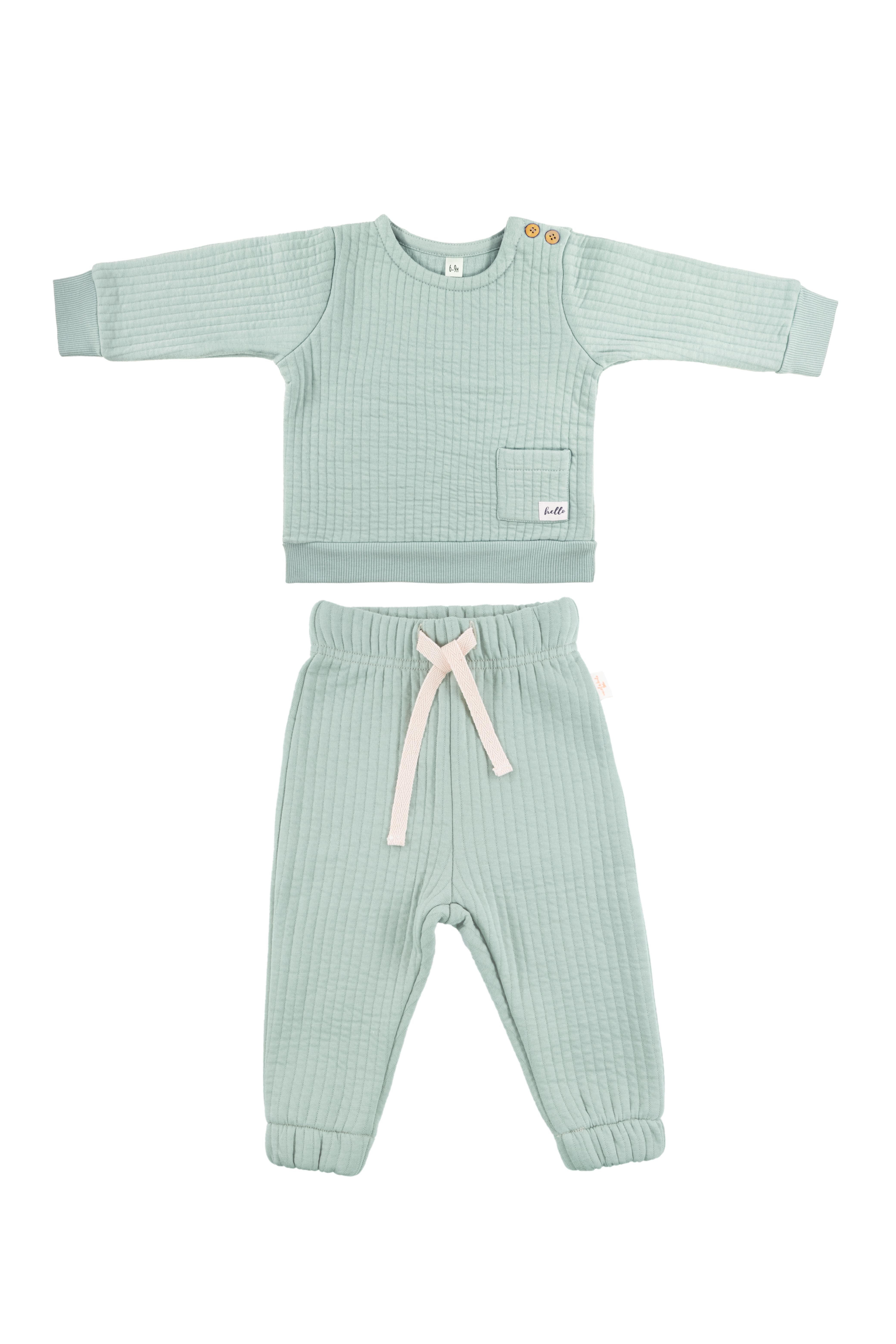 Miela Kids Kapitone  Bebek Takım_Mint