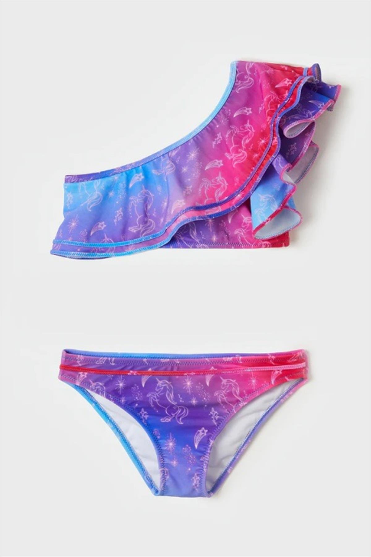 MissMuse_Magical Unicorns Tek Omuz Bikini