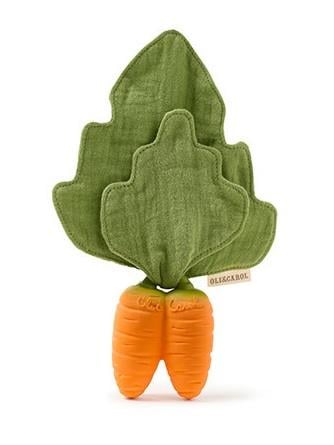 Oli&Carol Cathy Havuç Doudou Mini Diş Kaşıyıcı