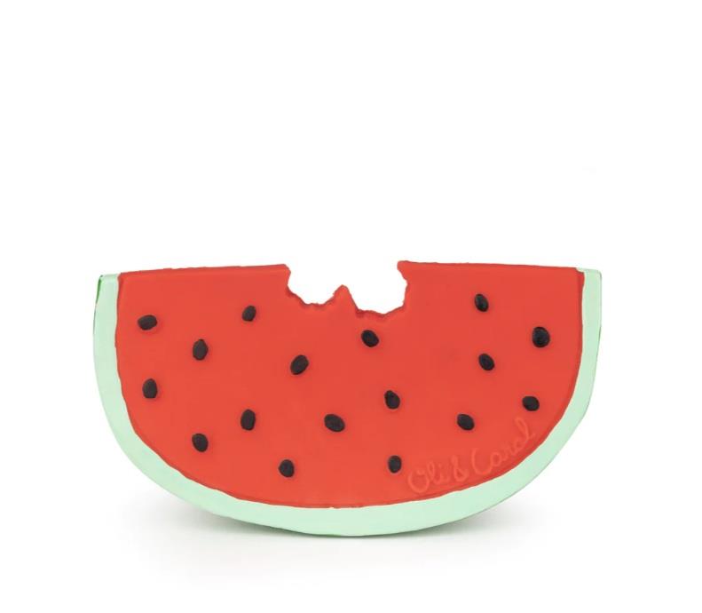 Oli&Carol Wally Karpuz Şeklinde Doğal Diş Kaşıyıcı