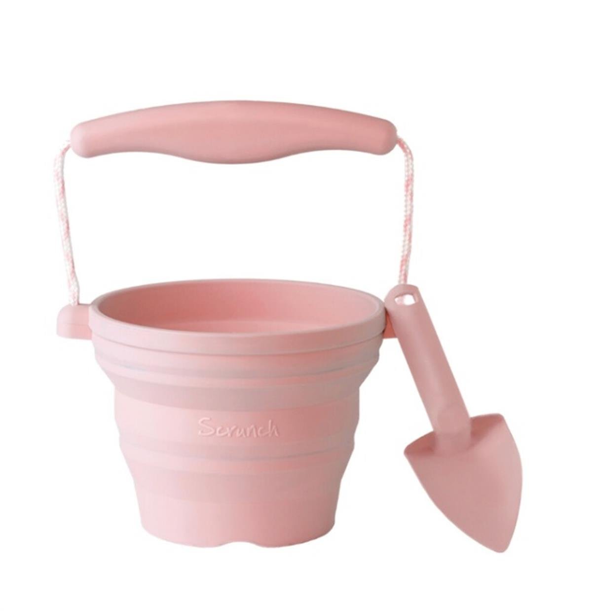 Scrunch Silikon Mini Plaj Kovası_Dusty Rose