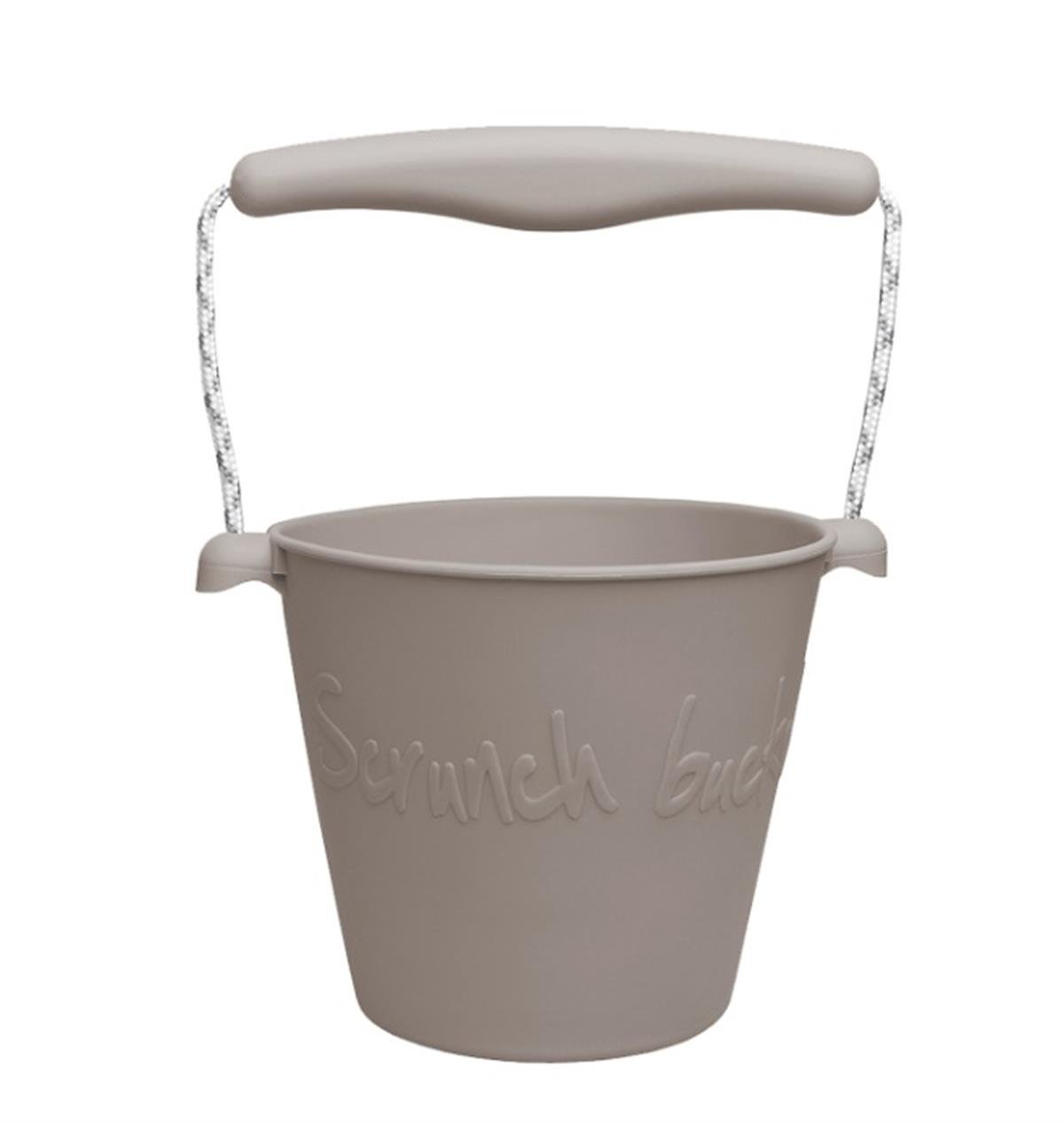 Scrunch Silikon Plaj Kovası_Warm Gray