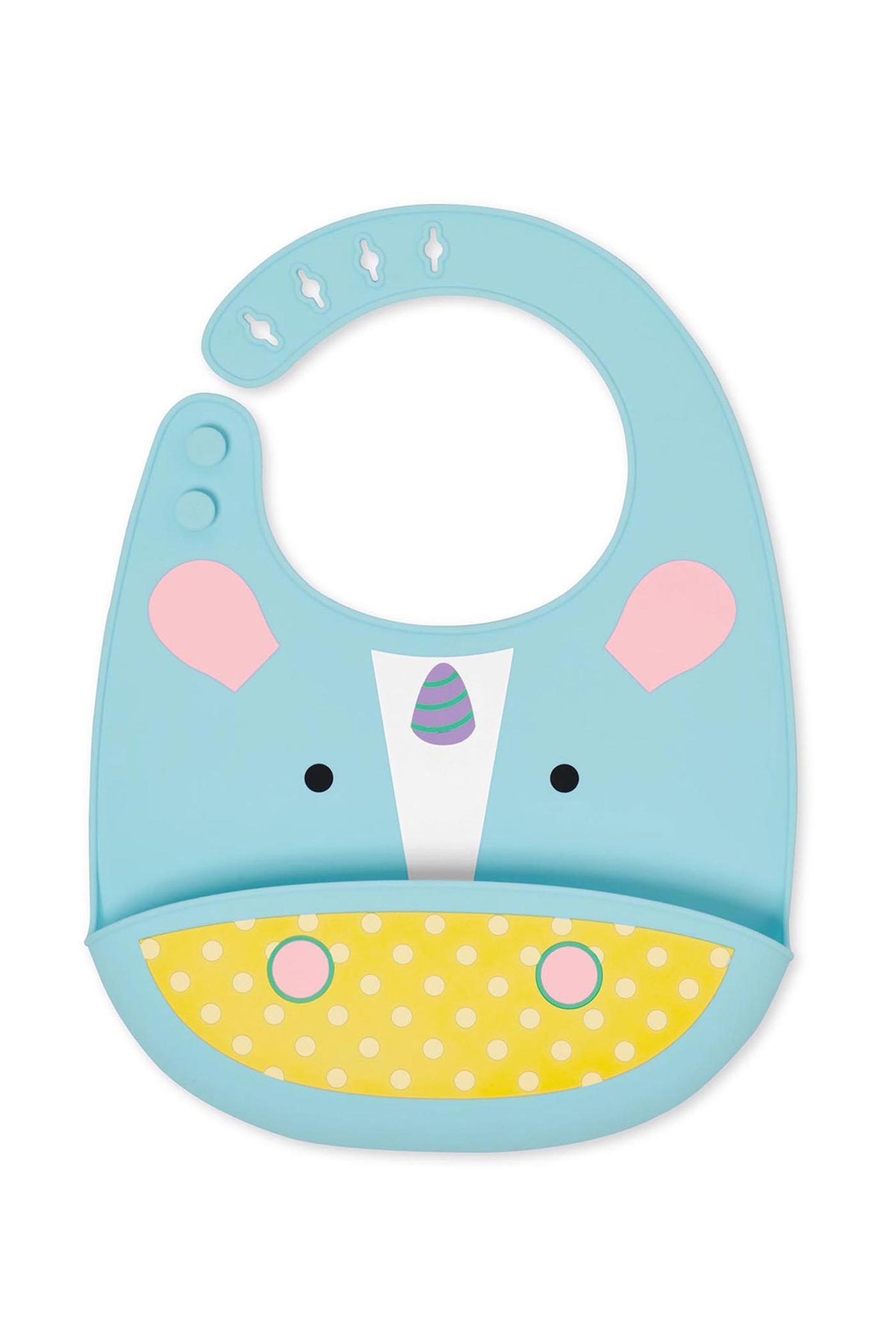 Skip Hop Zoo Silikon Önlük Unicorn