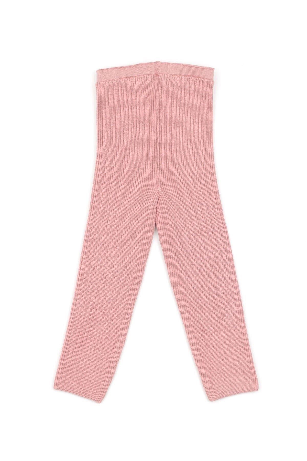 Baboo Örgü Pantolon-Pembe