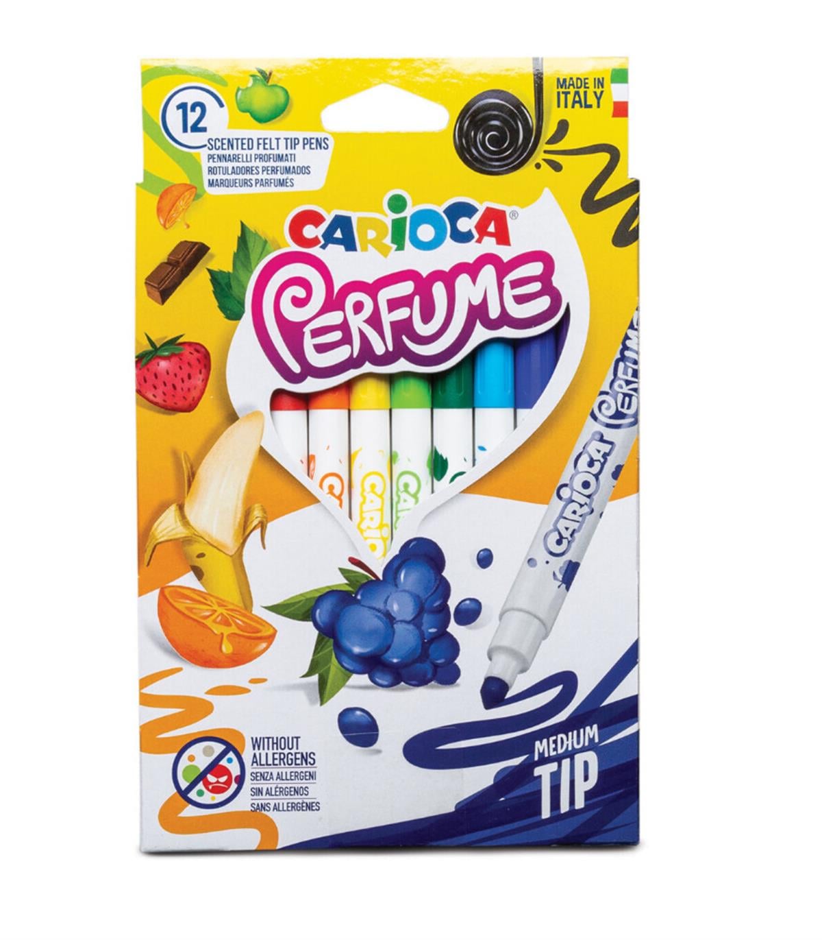CARIOCA KOKULU KEÇELİ BOYA KALEMİ 12'Lİ