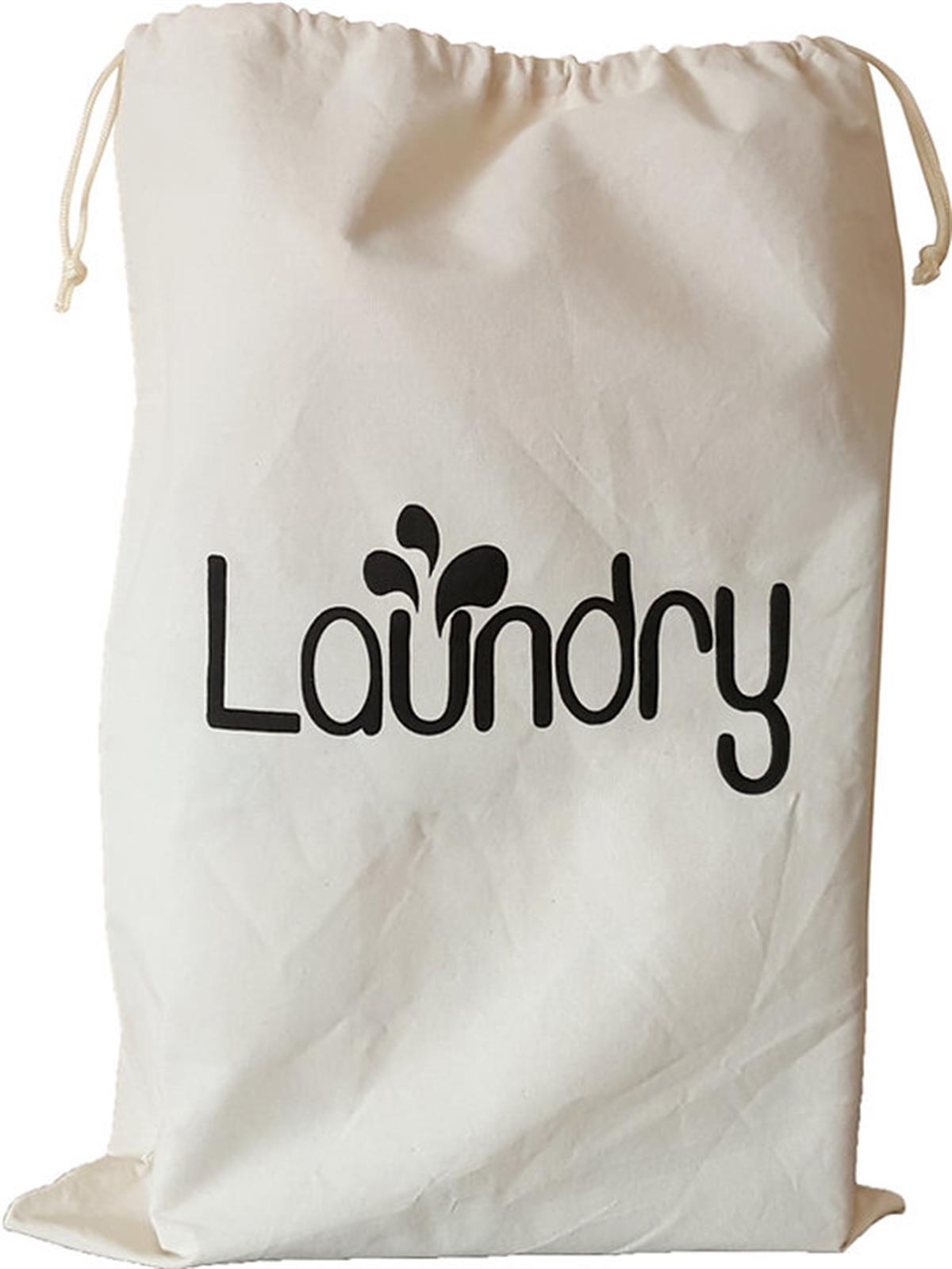 Dekoratif Kanvas Saklama Torbası Loundry