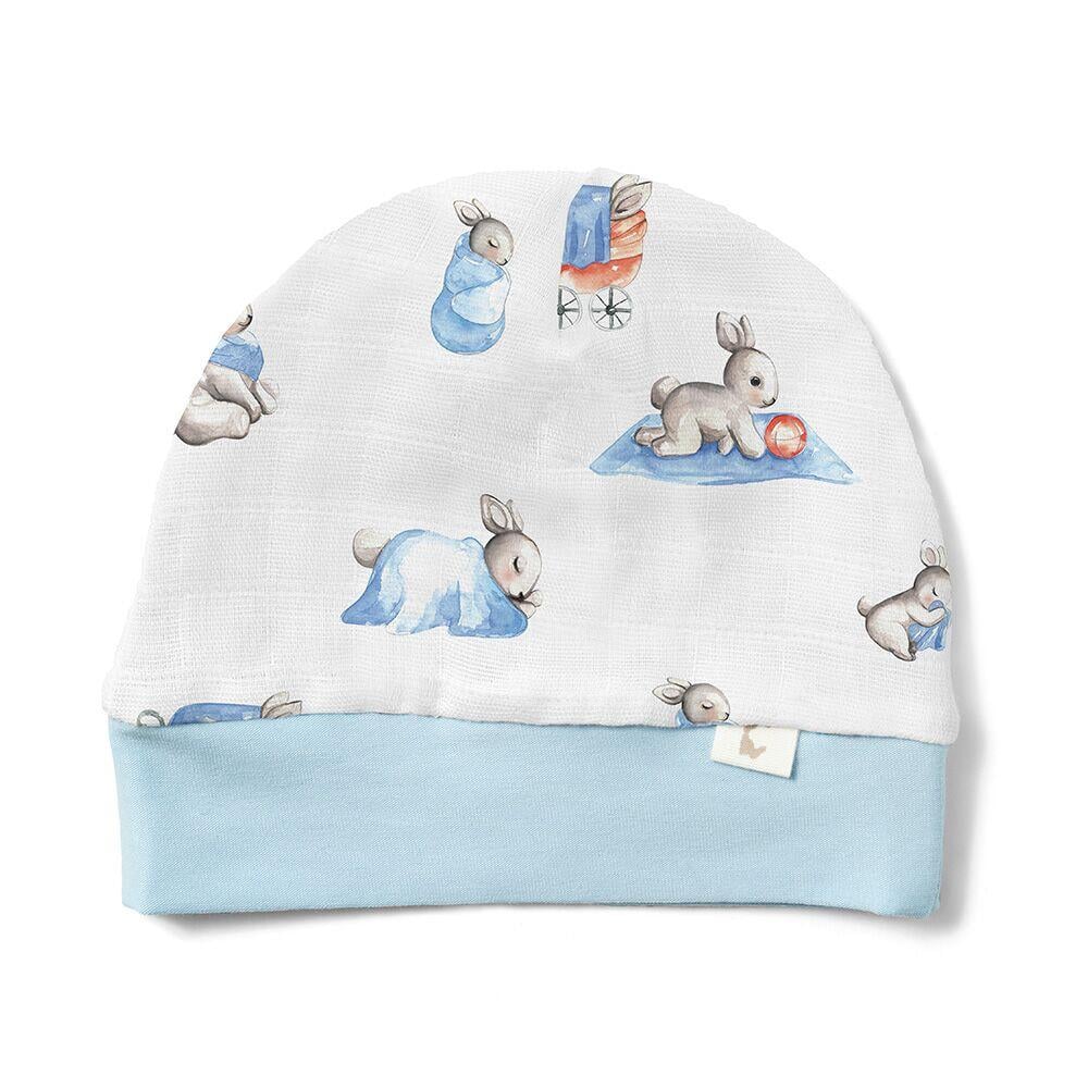 Deux Lapins Bébé Lapin Müslin Bere