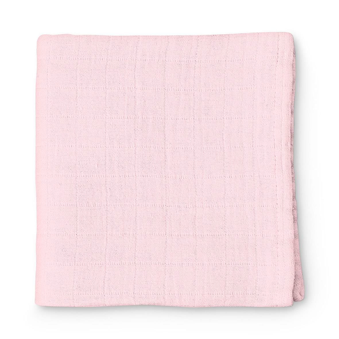 Deux Lapins Innocent Pink Müslin Bebek Örtü