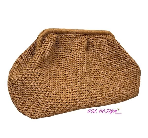 El Yapımı Hasır Çanta - Büyük