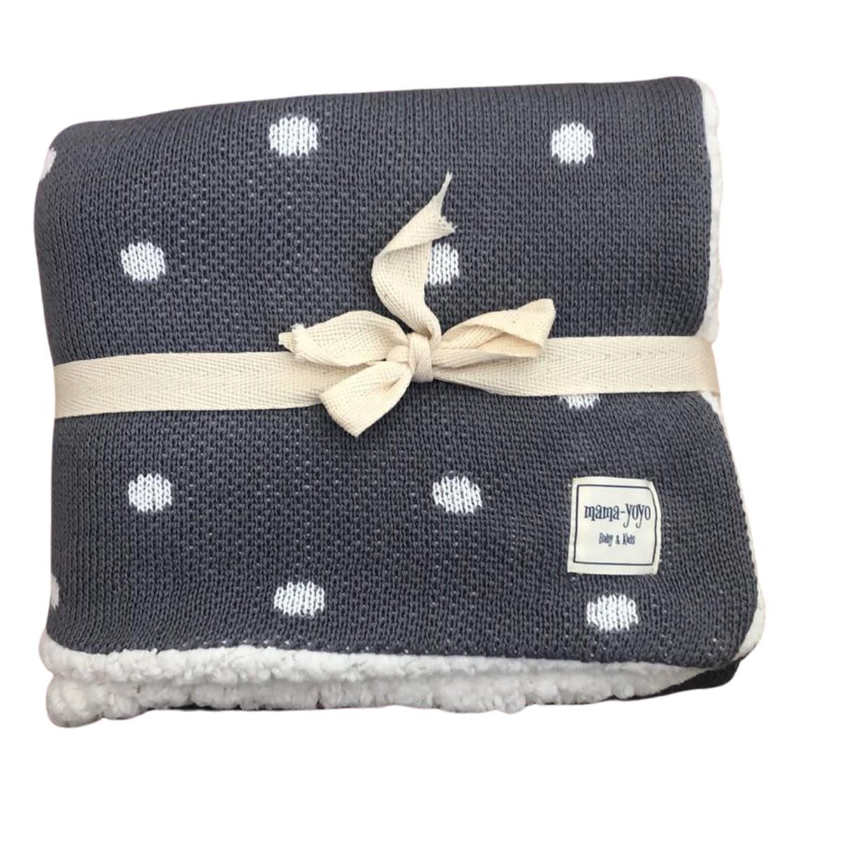 Mama Yoyo %100 Pamuk Triko Battaniye - well Softlu