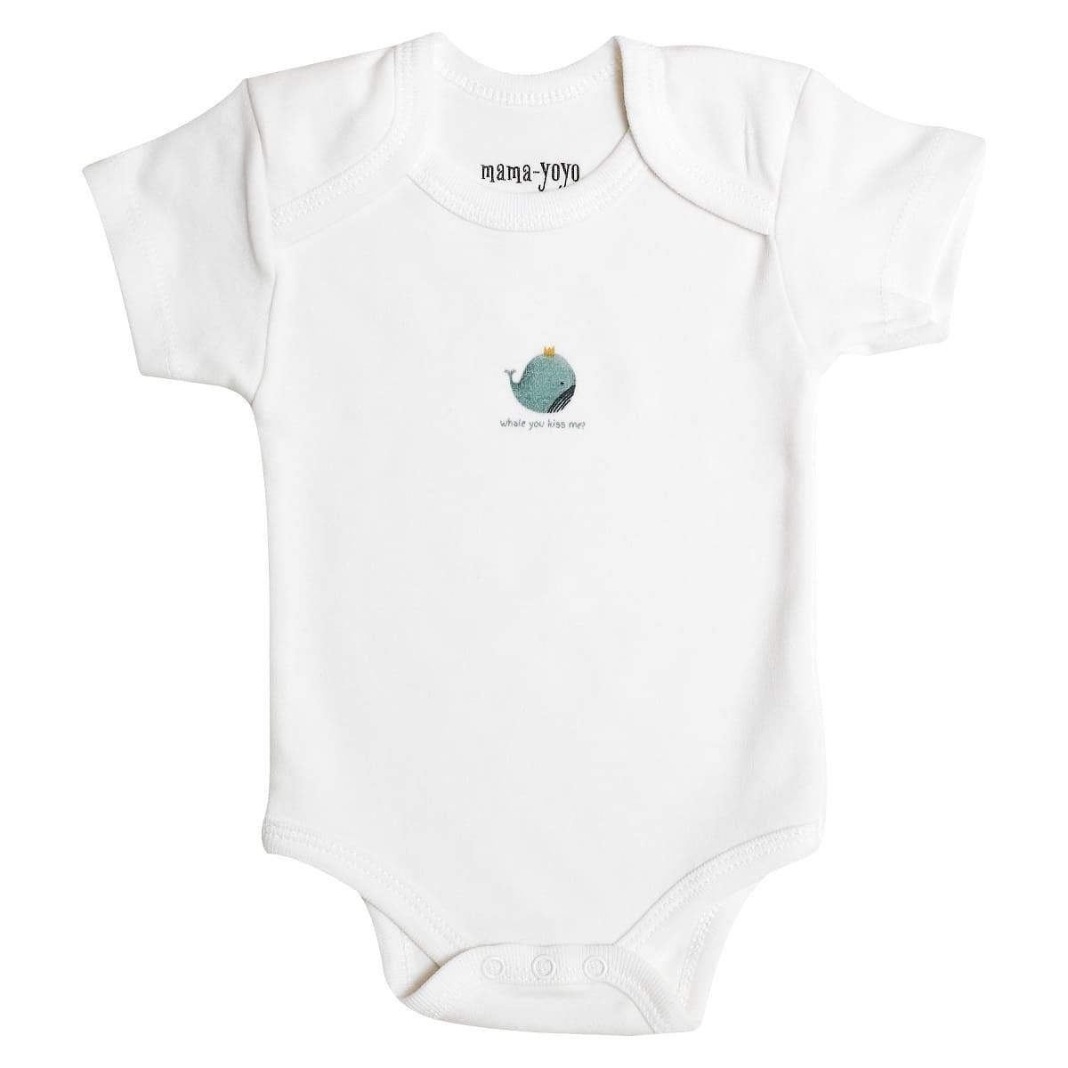 Mama Yoyo Kısa Kollu Body - Whaley (Tombul Balina)