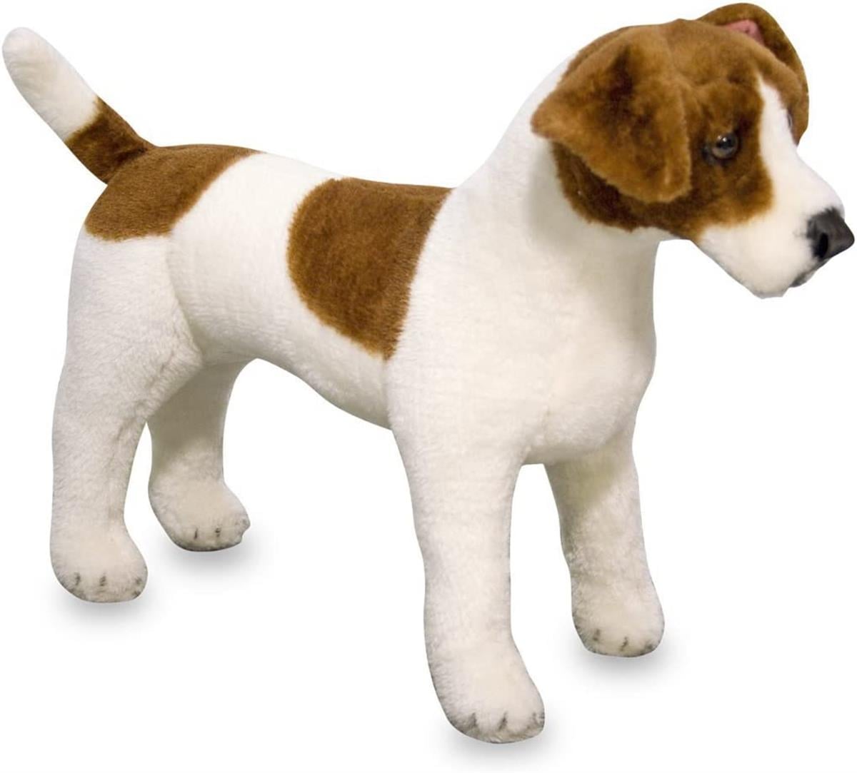 Melissa and Doug Dev Peluş Köpek - Jack Russel Terrier