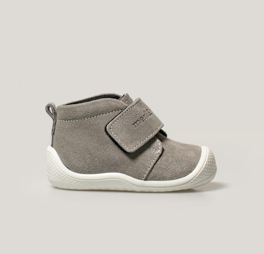 Merli&Rose Stride Süet İlk Adım Bot_Gri