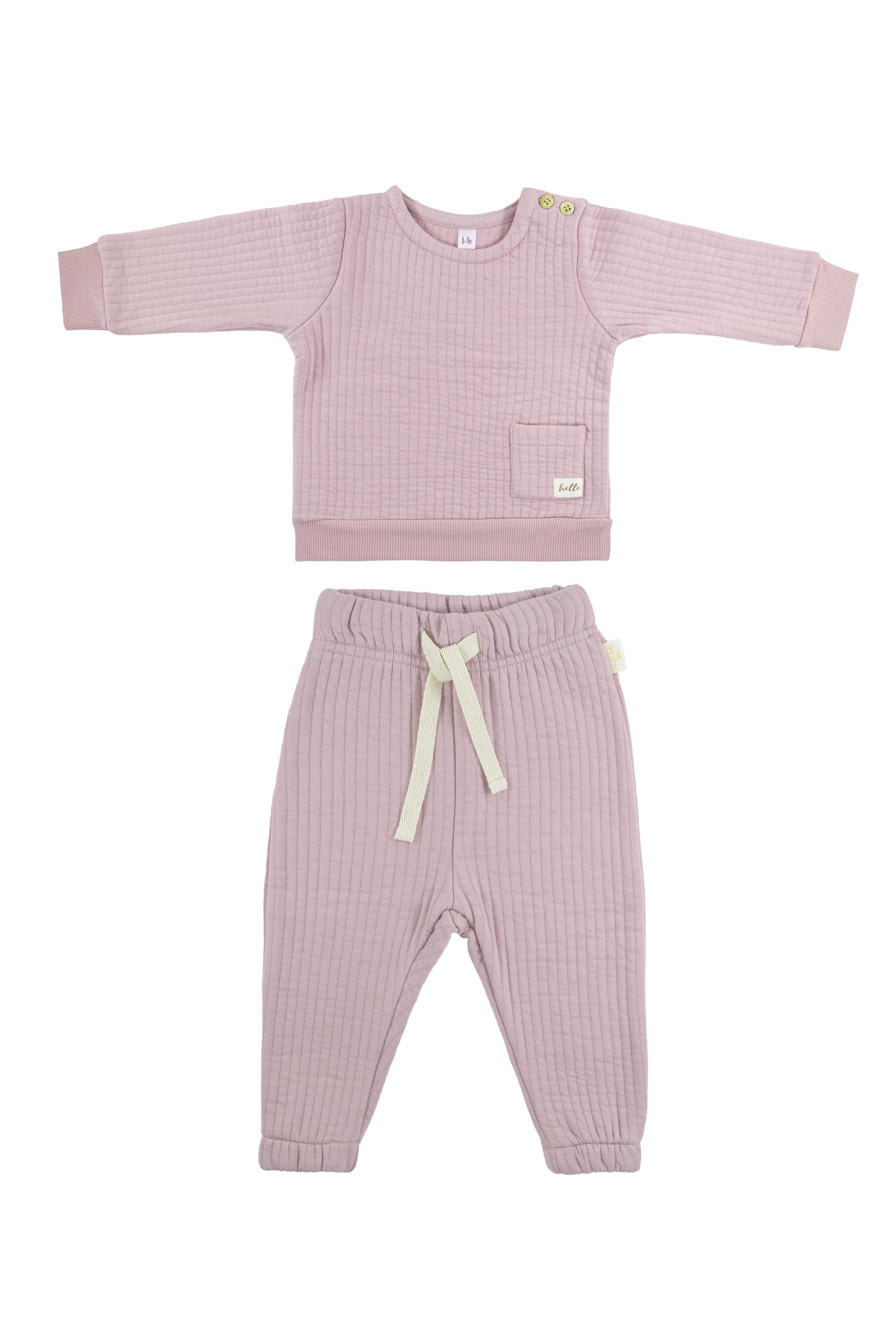 Miela Kids Kapitone  Bebek Takım_Lila