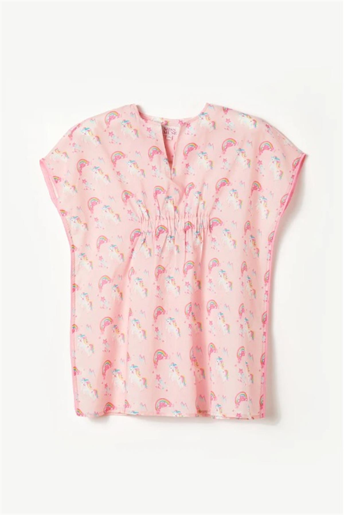 MissMuse_Rainbows and  Unicorns Plaj Elbisesi