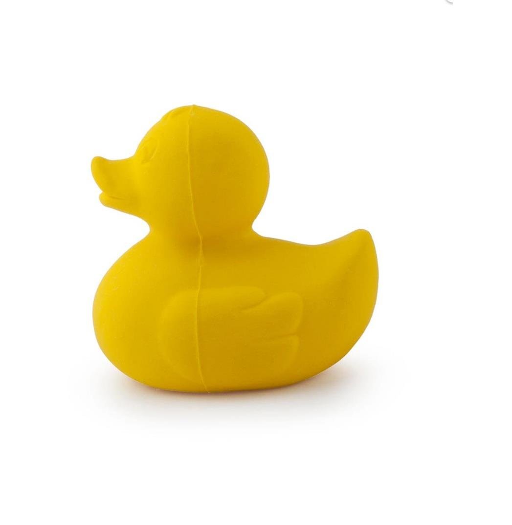 Oli&Carol Küçük Ördek Diş Kaşıyıcı ve Banyo Oyuncağı- Sarı