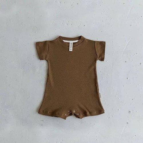 Ribbed Casual Tulum - Kahve