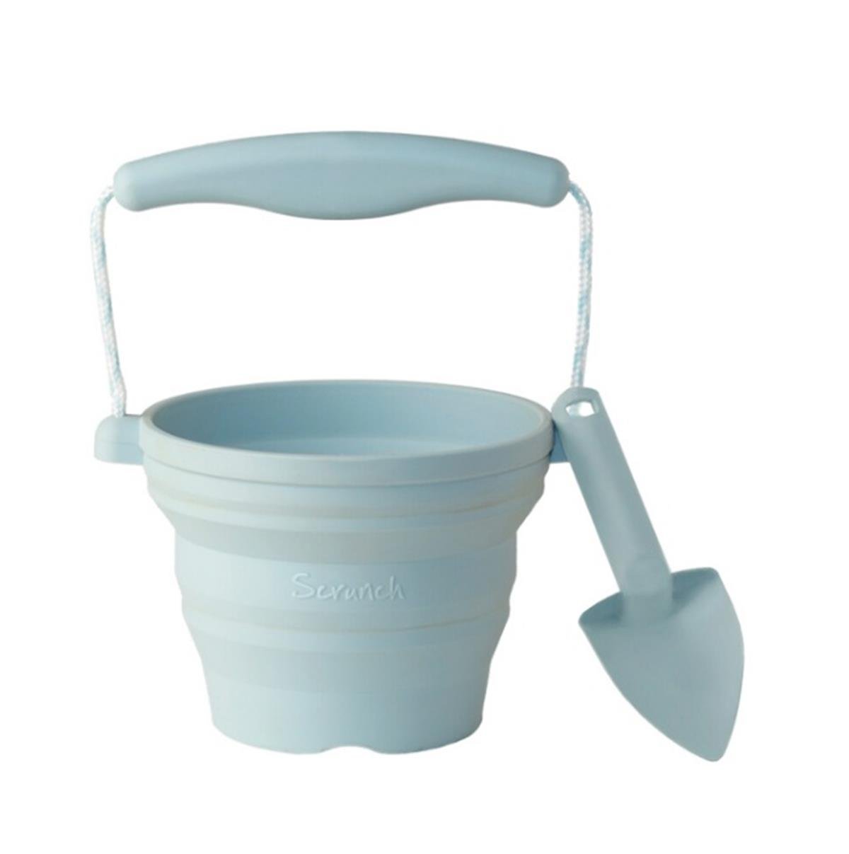 Scrunch Silikon Mini Plaj Kovası_Egg Blue