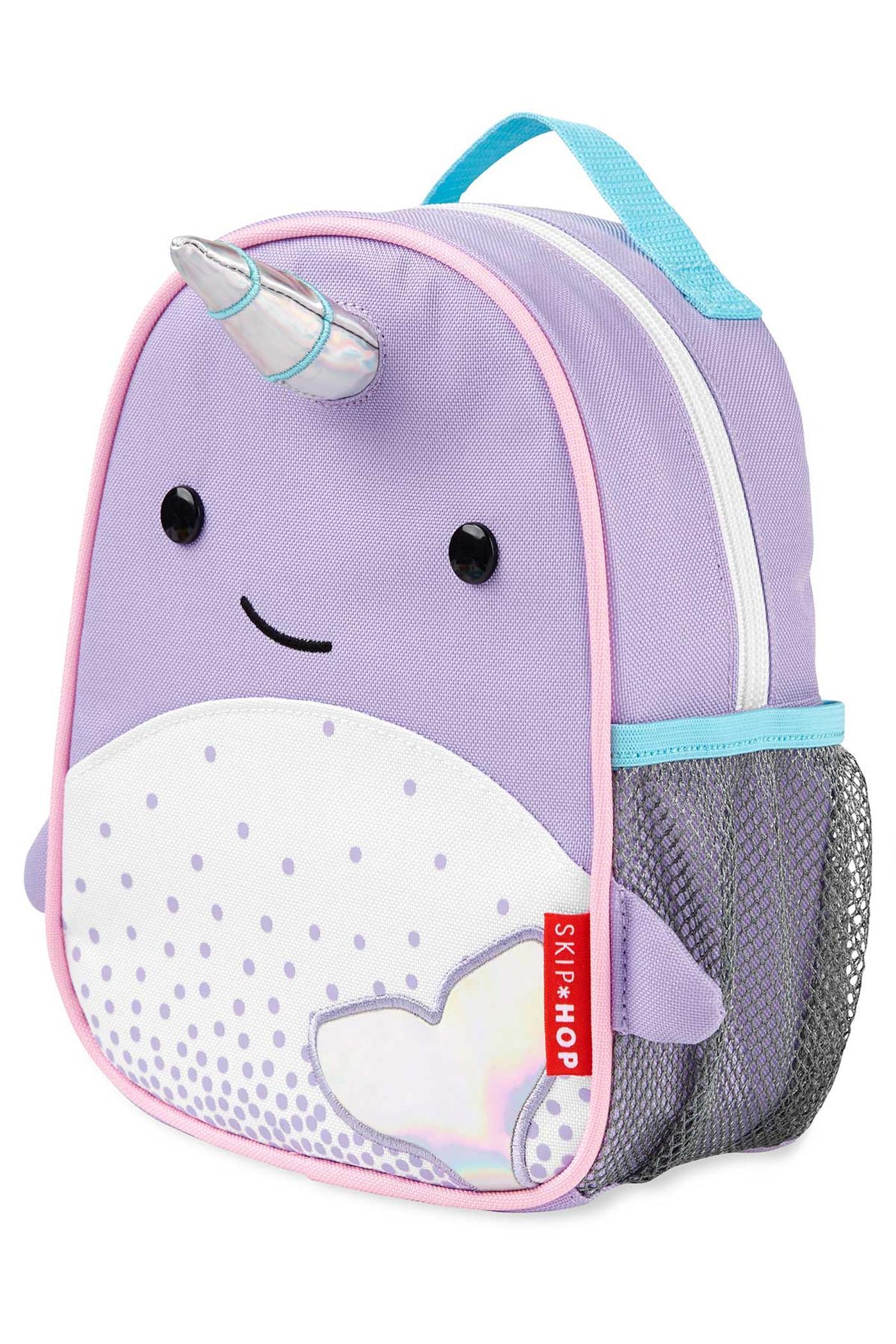 Skip Hop Zoo Çocuk Emniyet Kemerli Sırt Çantası Narwhal