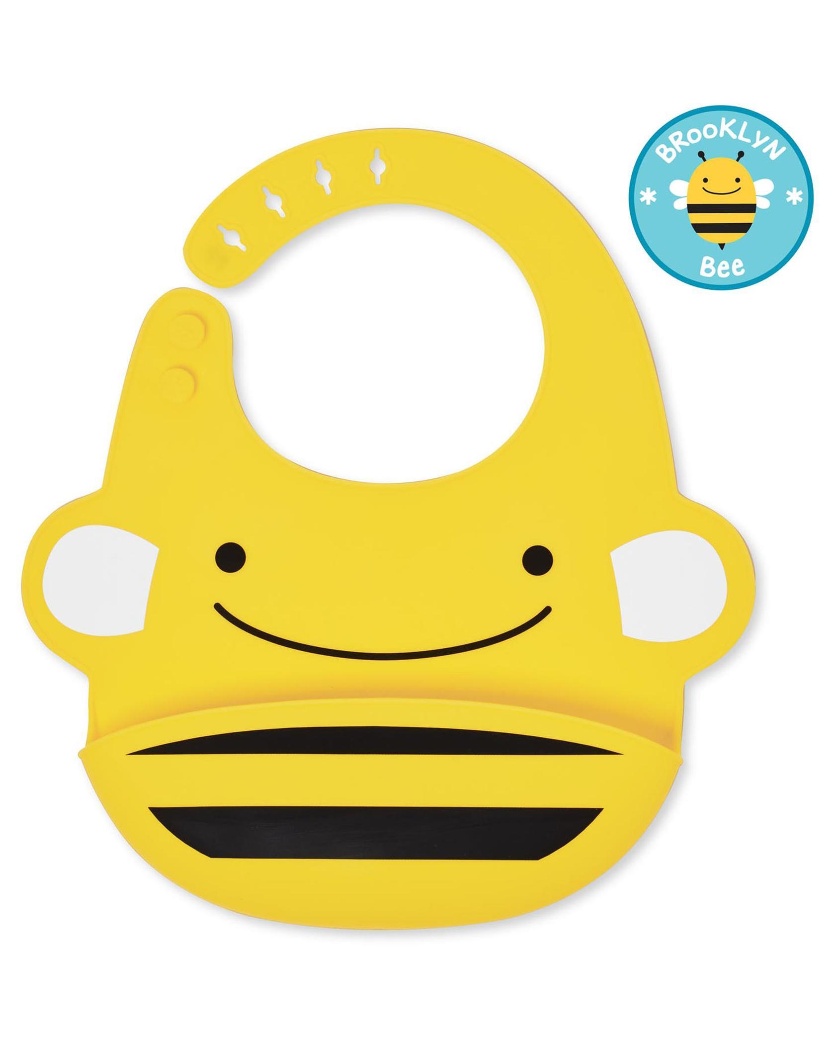 Skip Hop Zoo Silikon Önlük Arı