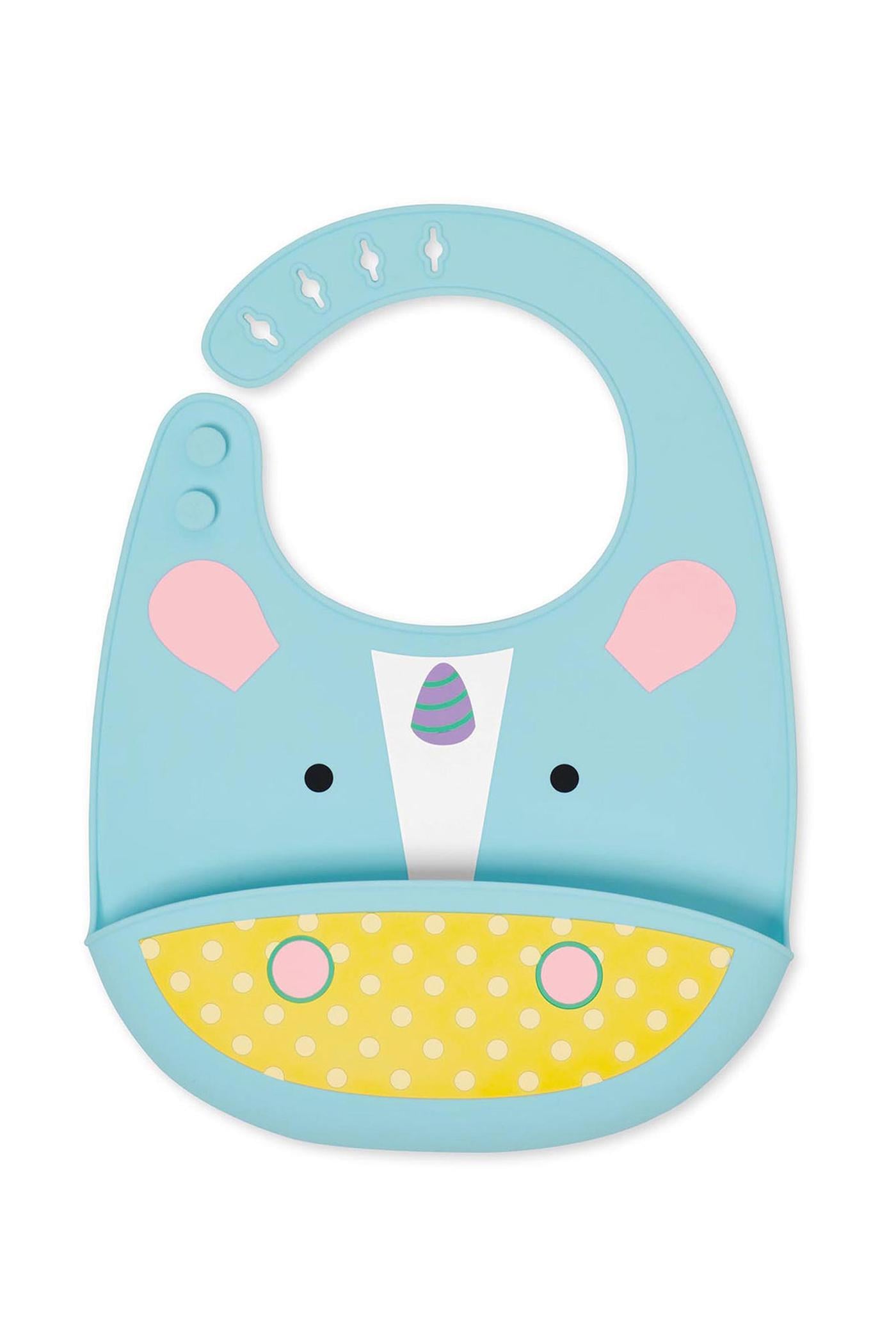 Skip Hop Zoo Silikon Önlük Unicorn