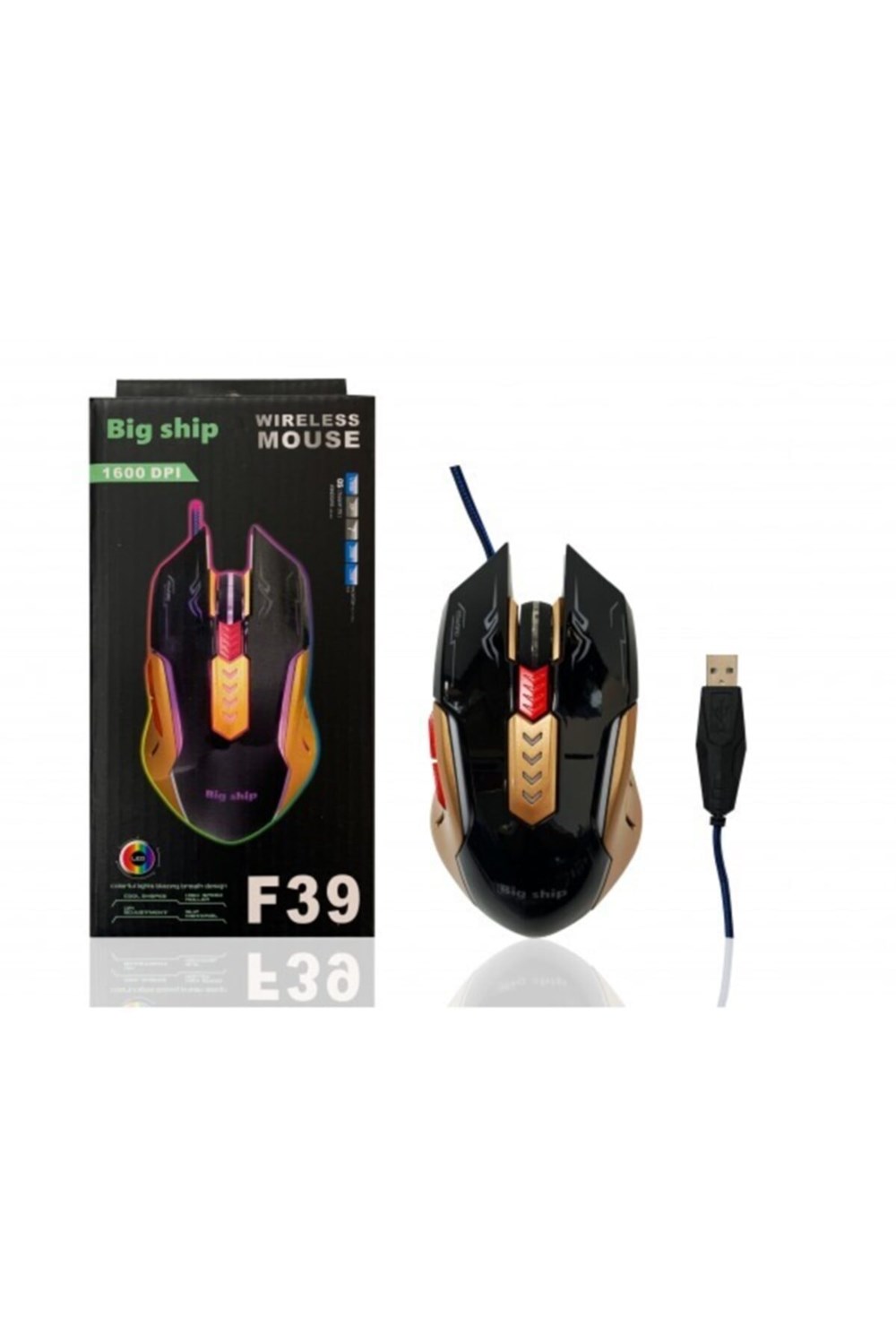 PLATOON PL-1624 RGB KABLOLU USB OYUNCU MOUSE