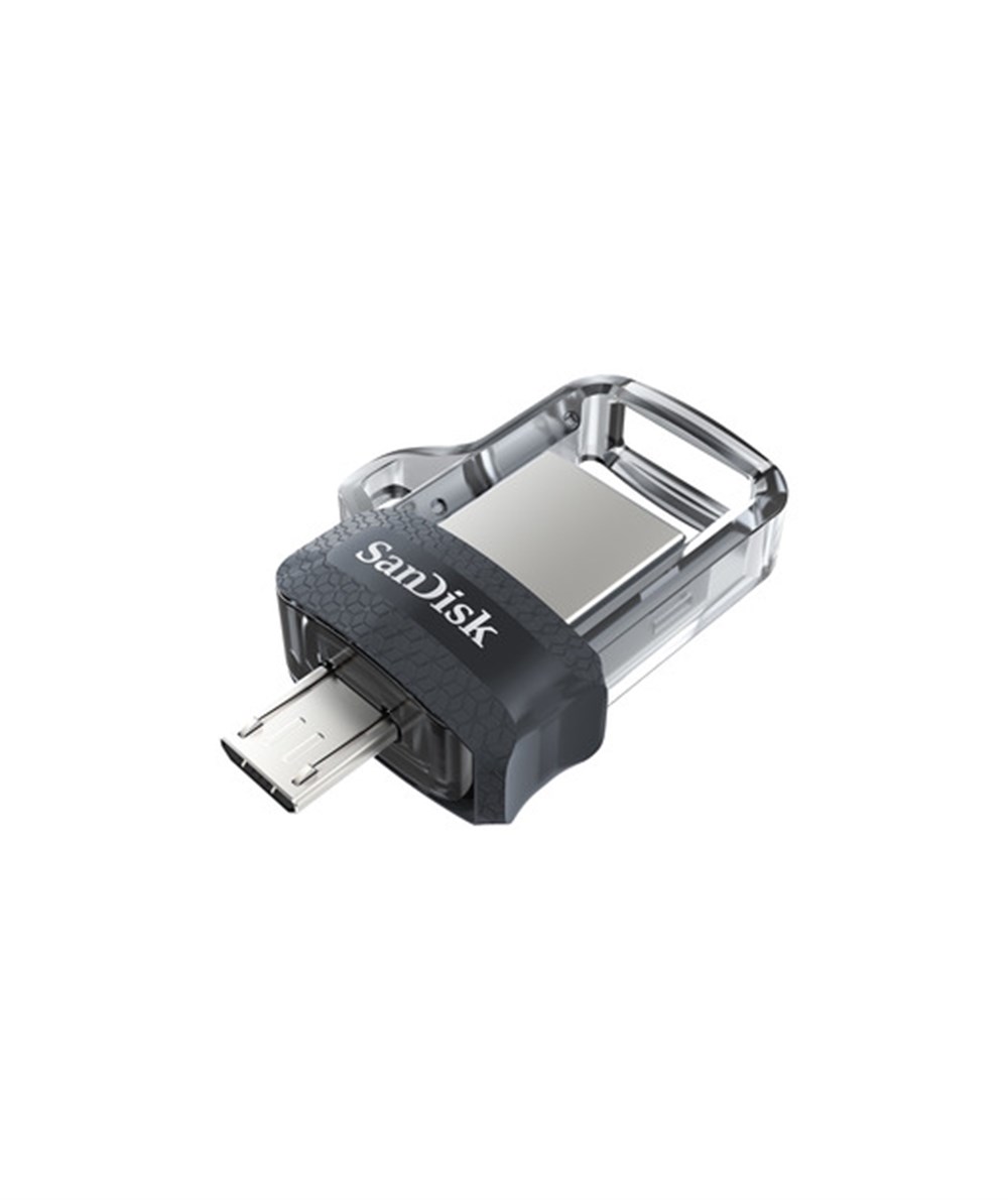SanDisk Ultra Dual Drive m3.0 64GB Grey - Silver