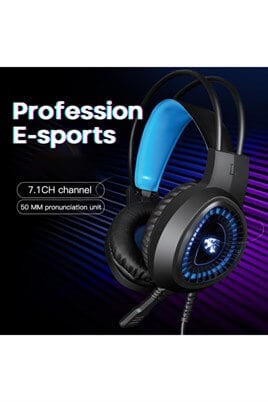 PLATOON PL-2412 1AIDUN V1000 LED GAMING HEADSET KULAKLIK