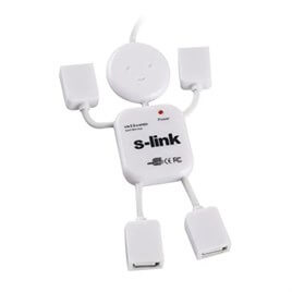 S-LINK SL-H401 4 PORT USB 2.0 HUB