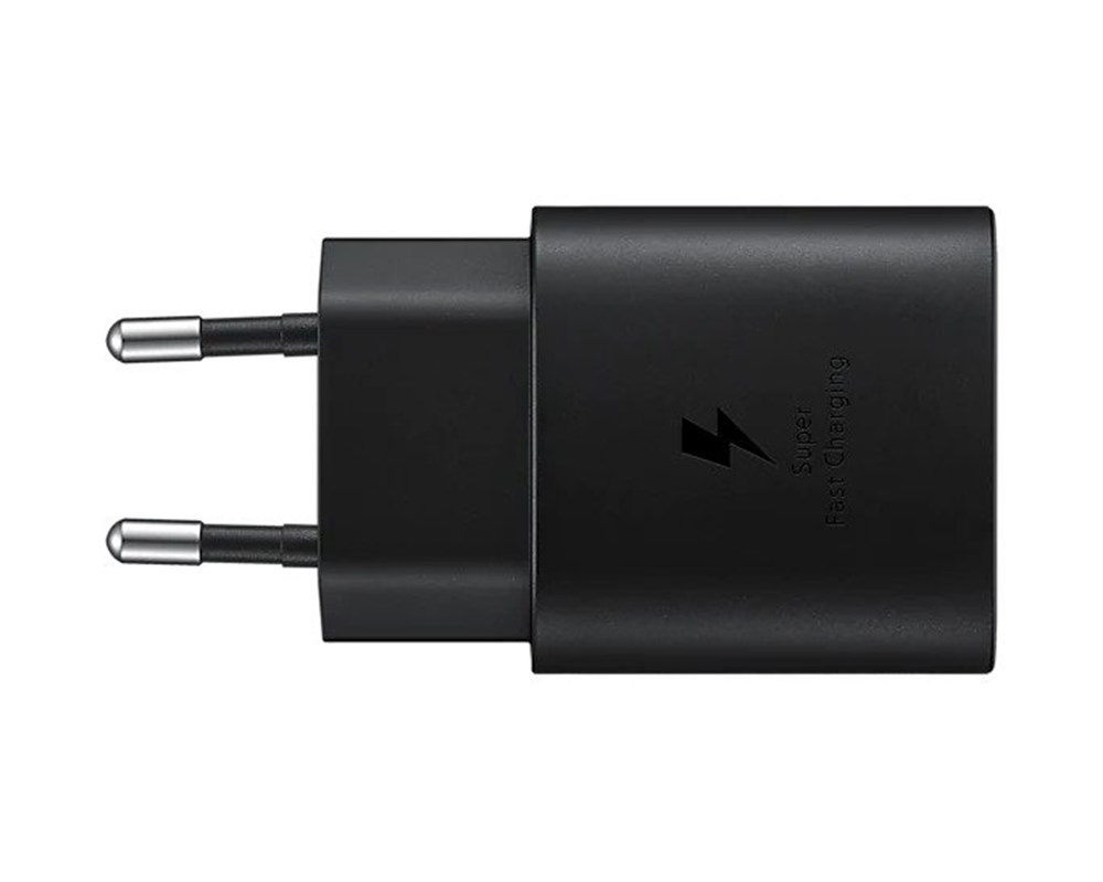 SAMSUNG EP-TA800N TYPE-C 25W KABLOSUZ HIZLI ŞARJ ADAPTÖRÜ SİYAH