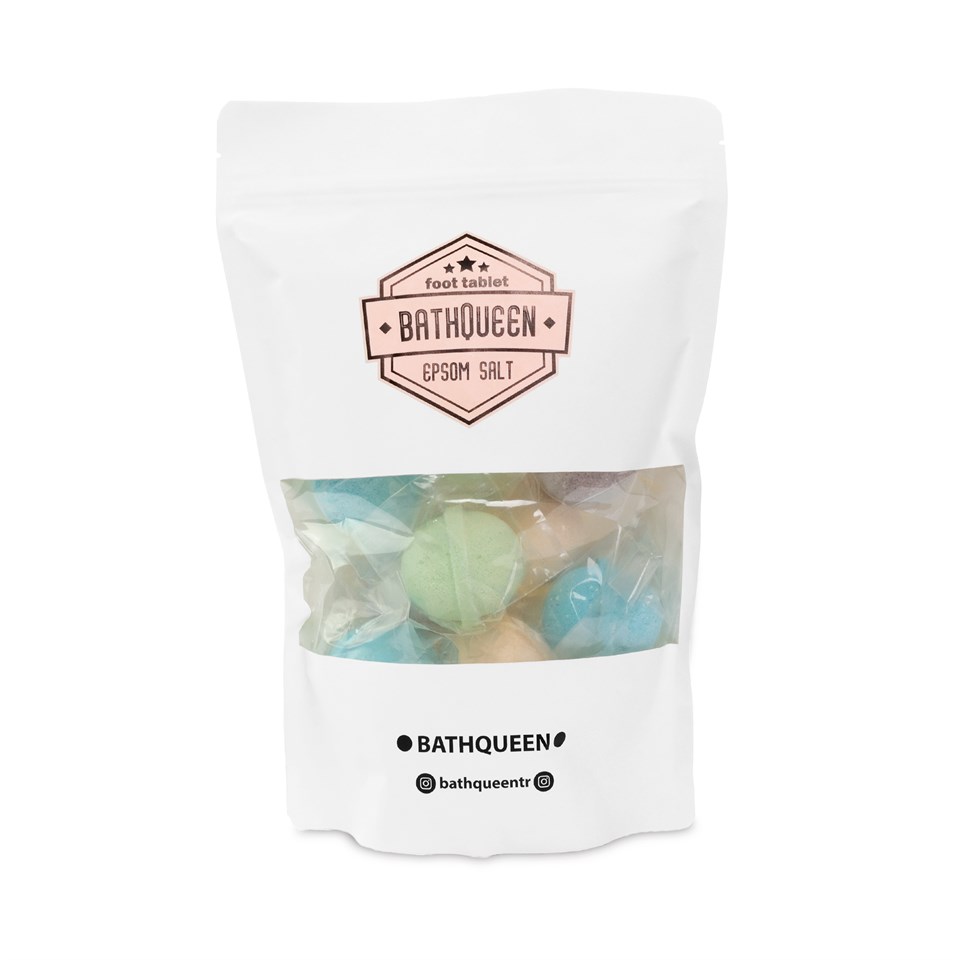 Bathqueen Renkli Doğal Banyo Topları Banyo Bombası 12x45gr