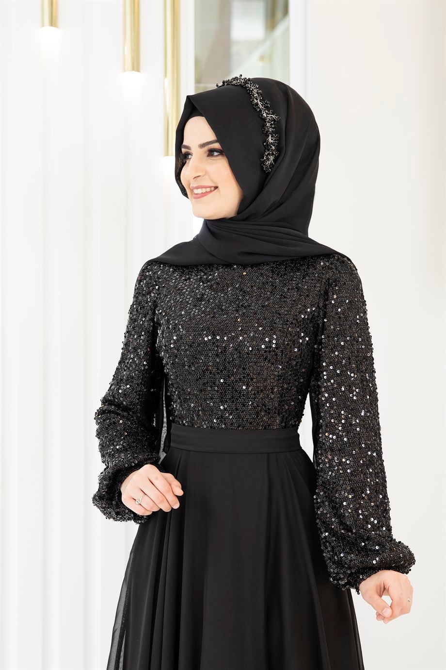 Pınar Şems Alya Başlık Siyah