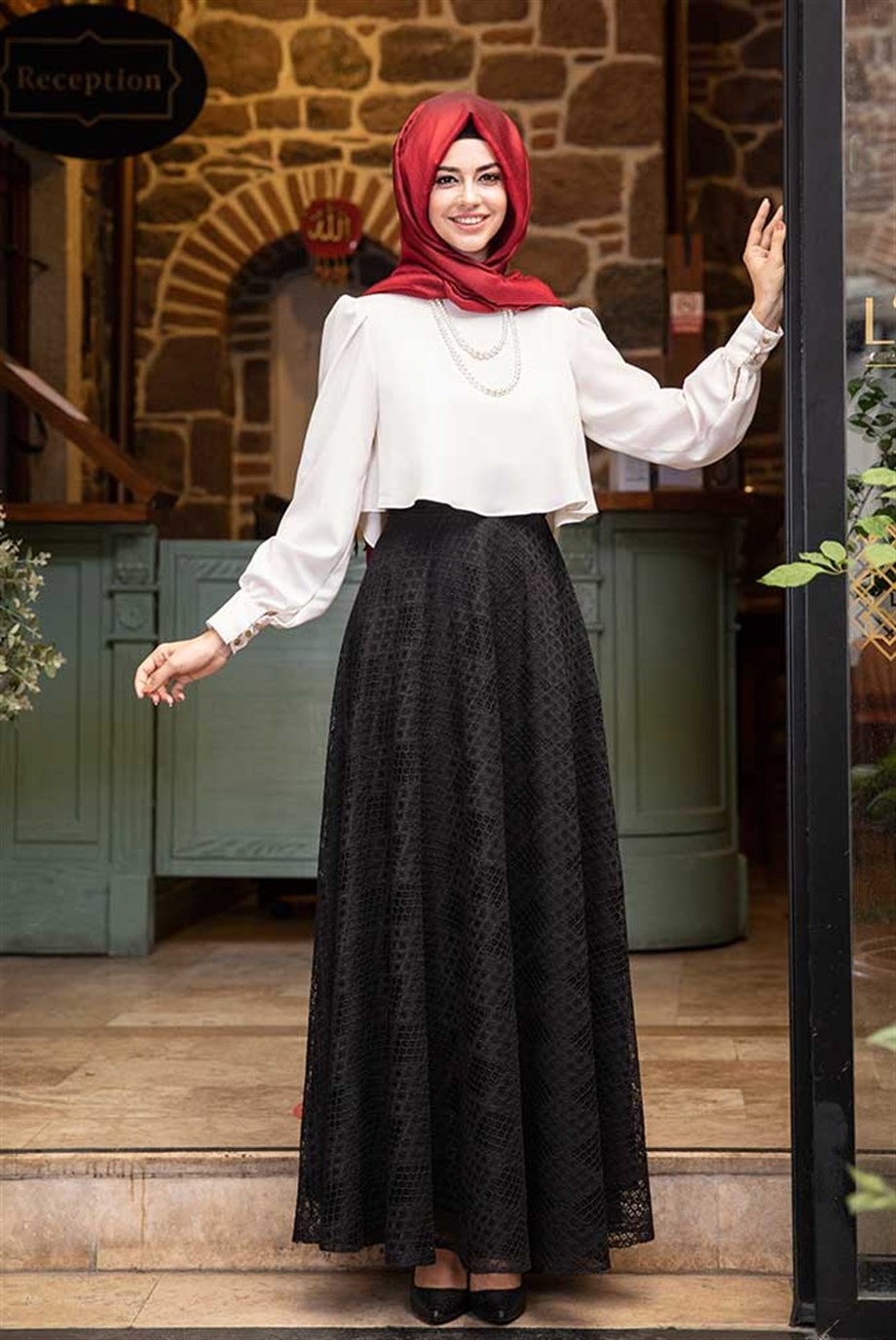 Pınar Şems Buğday Etek Siyah