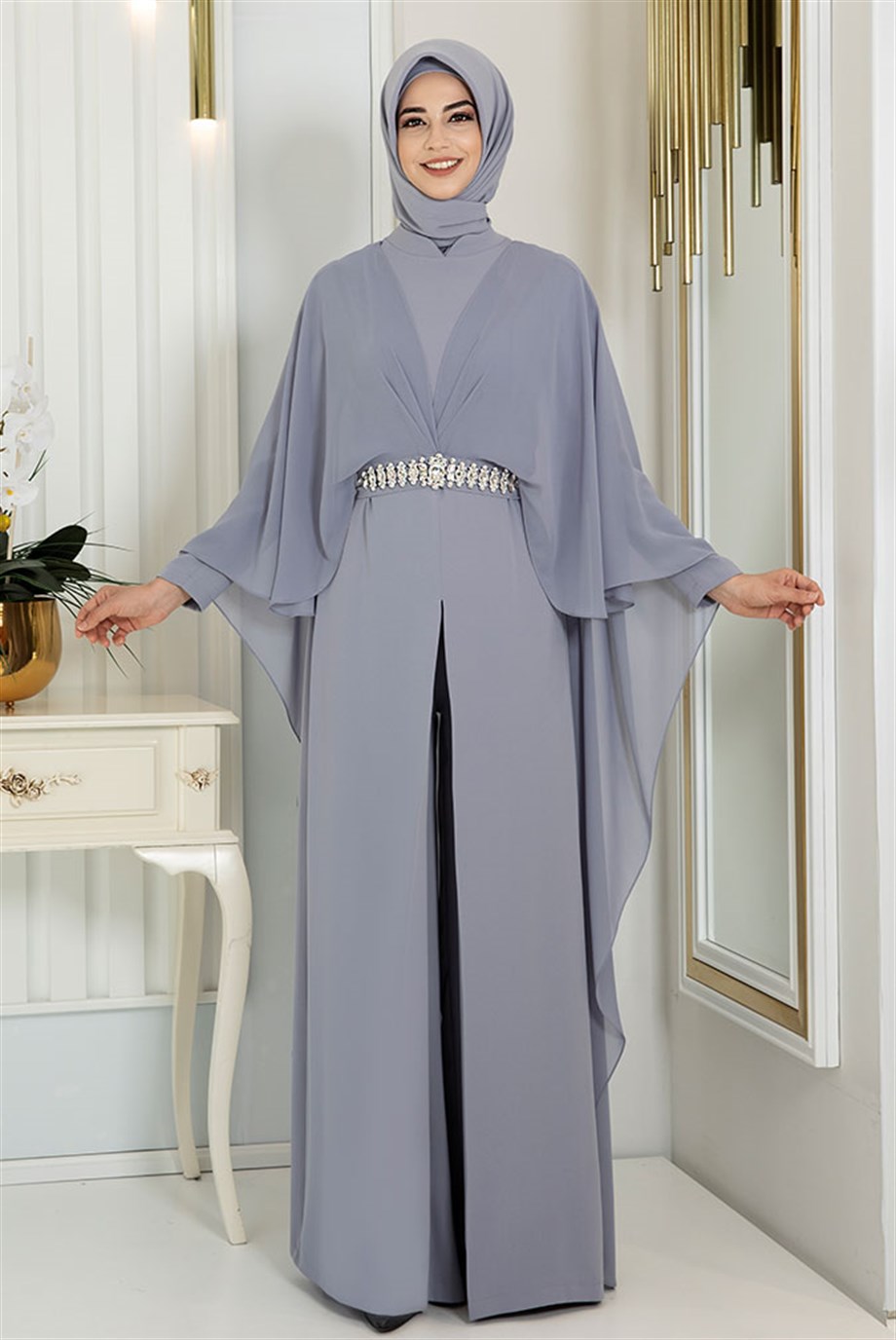 Pınar Şems Ceyda Tulum Gri