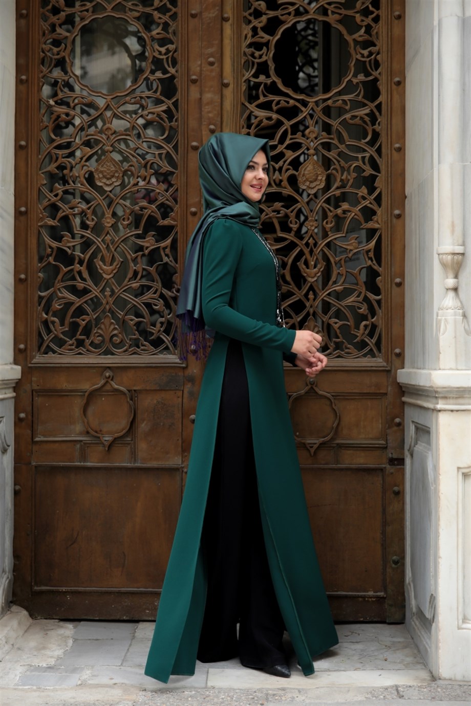 Pınar Şems Pınar Tunik Yeşil