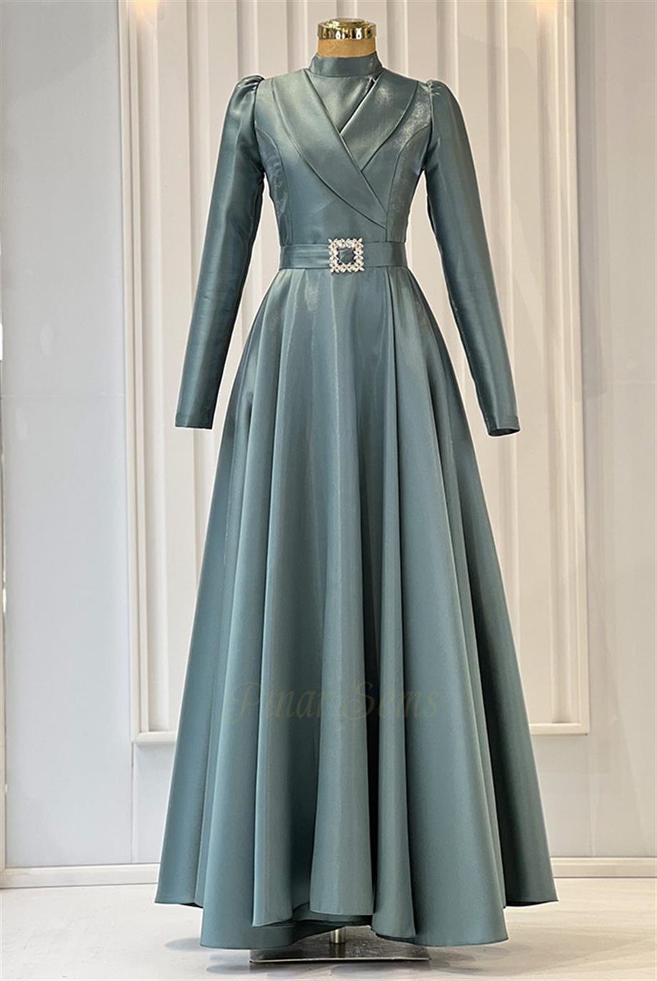 Pınar Şems Aren Abiye Mint