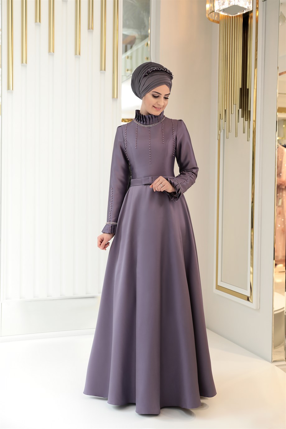 Pınar Şems Asel Abiye Lila