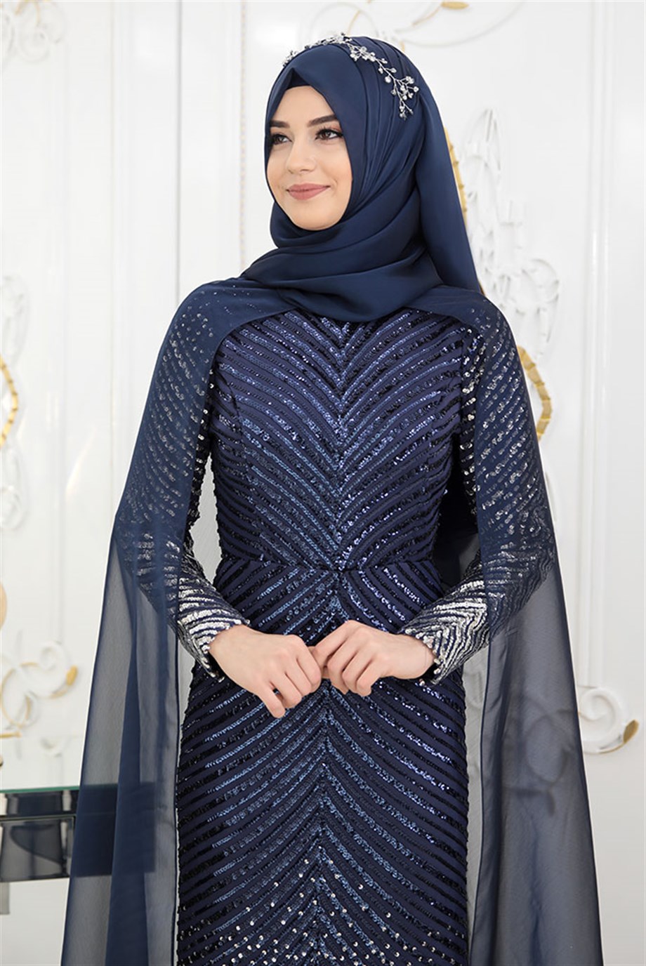 Pınar Şems Beren Başlık Lacivert