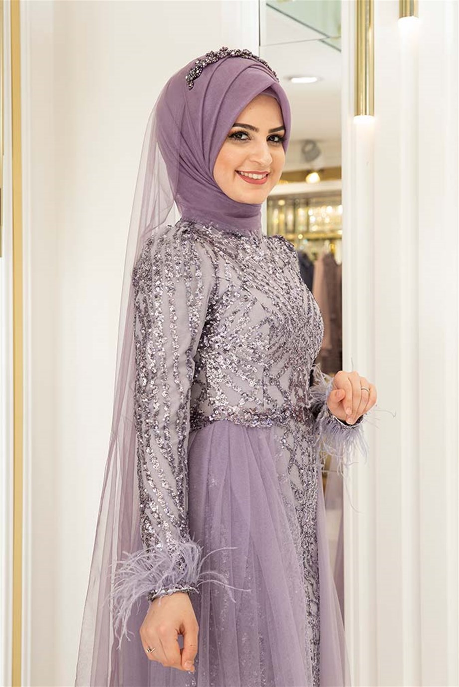 Pınar Şems Berru Başlık Lila