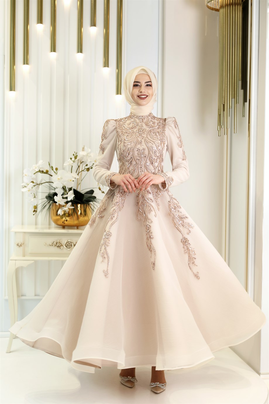 Pınar Şems Ferzan Abiye Gold