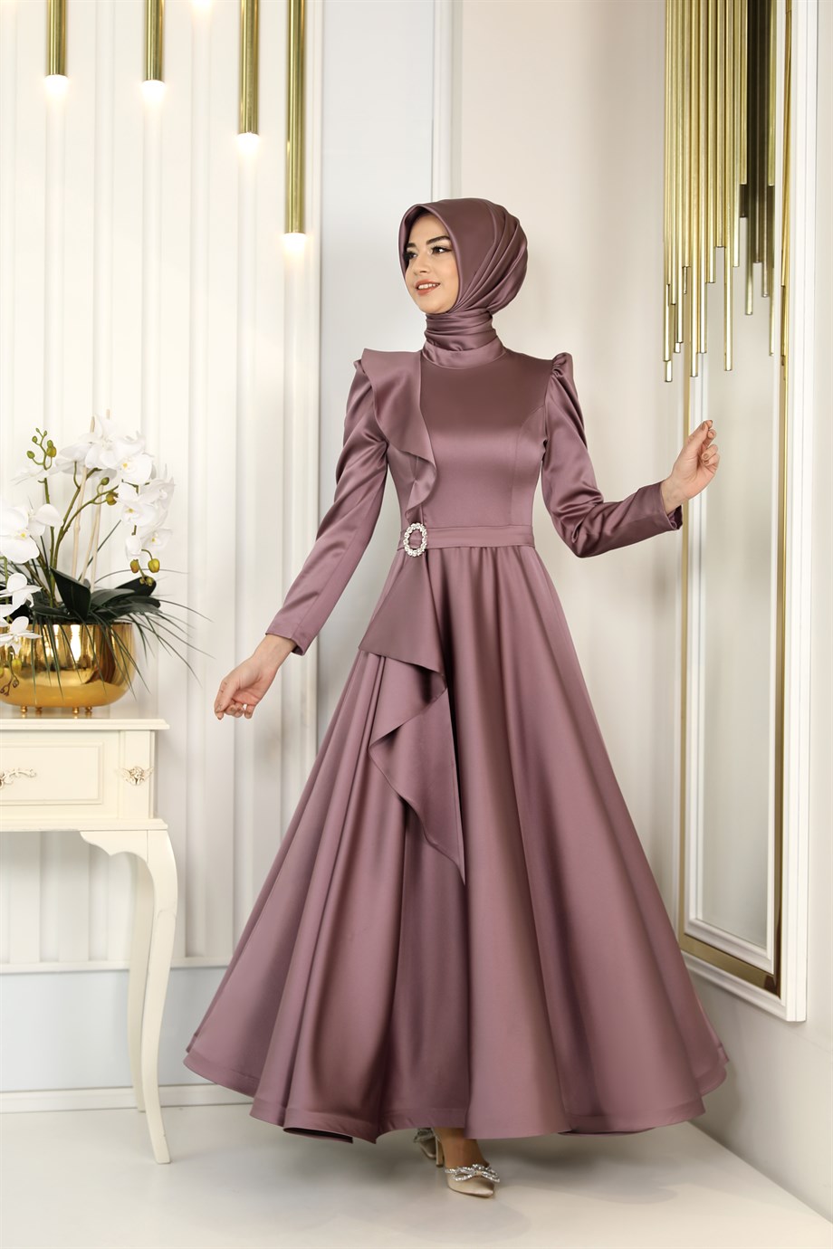 Pınar Şems Lalin Abiye Lila