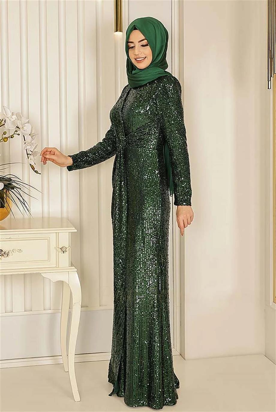 Pınar Şems Serel Abiye Zümrüt