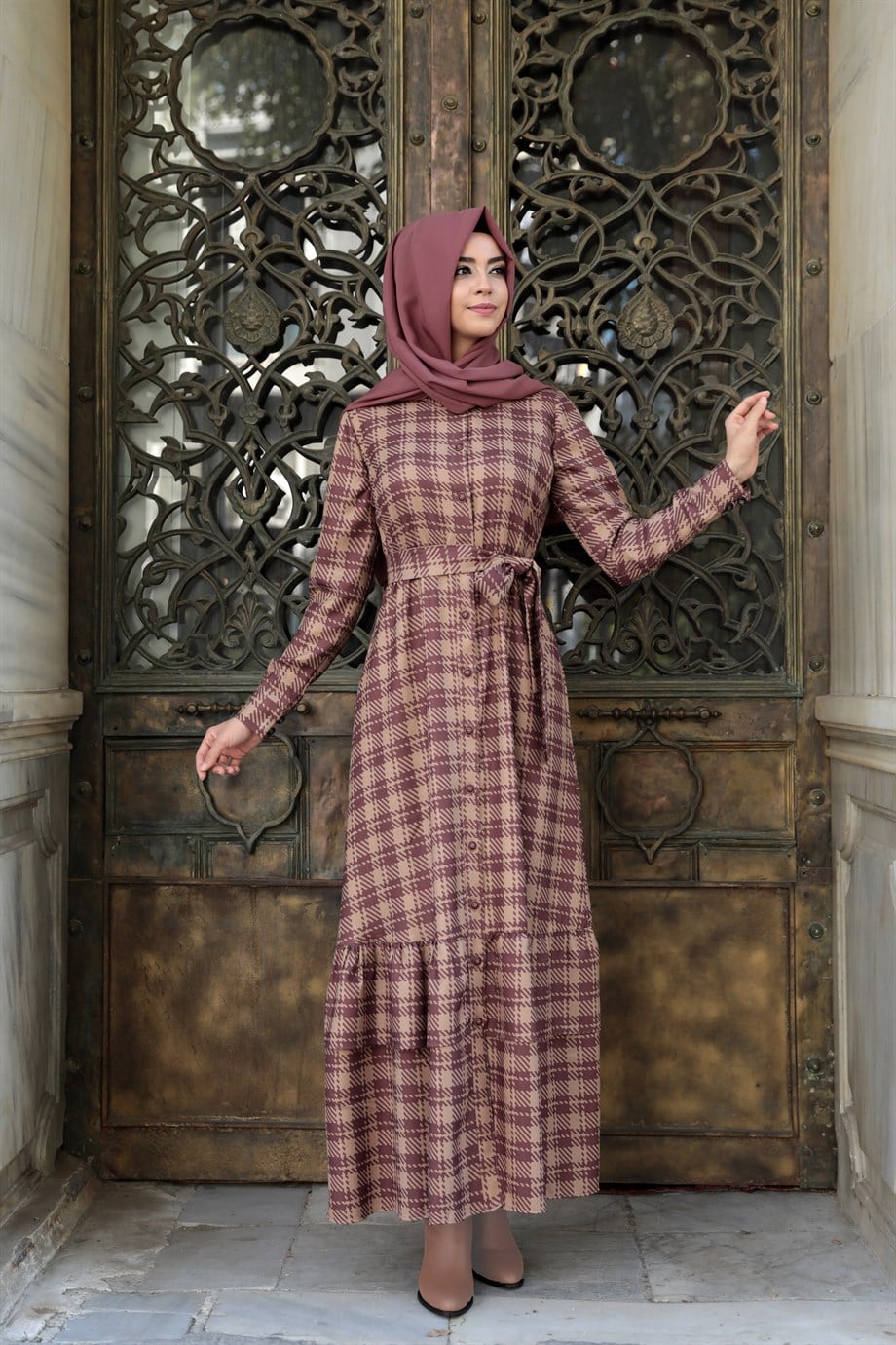 Pınar Şems Sima Elbise Lila